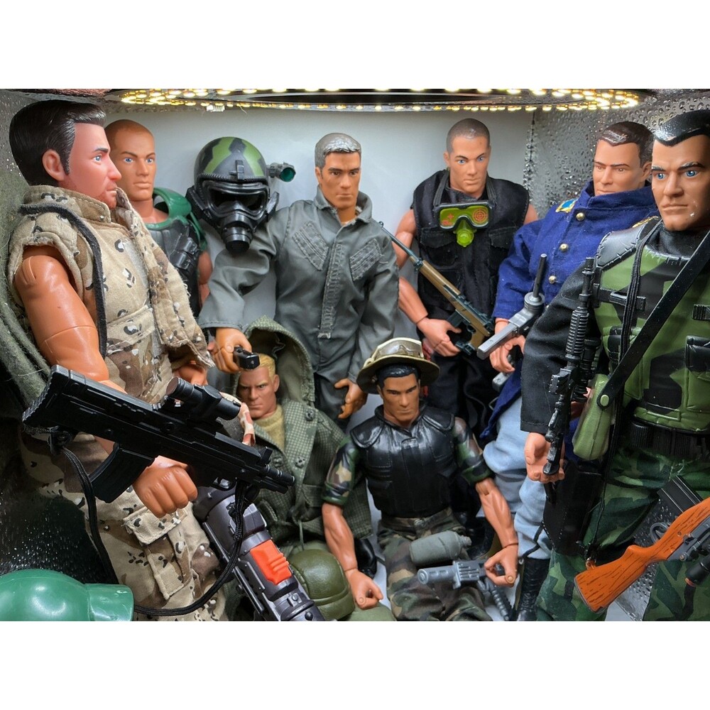 Hasbro 1996-2000 G.I. Joe 1/6 SCALE BUNDLE ACTION FIGURES